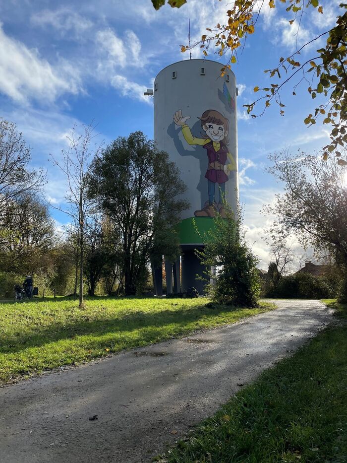 Instandsetzung am Wasserturm Eidels in Bettembourg